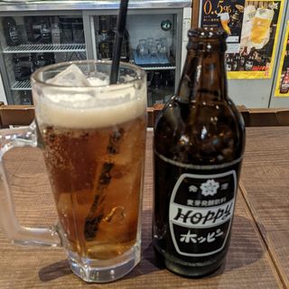 黒ホッピー(やきとん酒場 ぎんぶた 赤坂2号店)