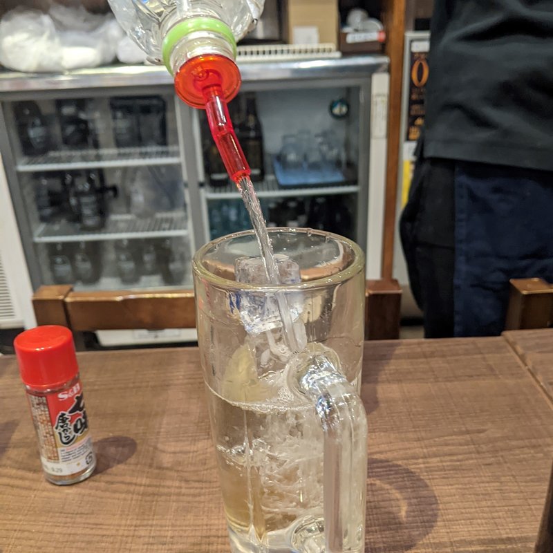 ホッピー（中）(やきとん酒場 ぎんぶた 赤坂2号店)