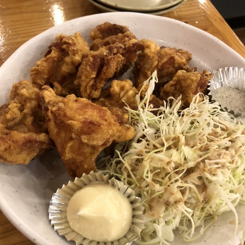 鶏もも唐揚げ 7個(海鮮屋台 おくまん 鳳駅前店)