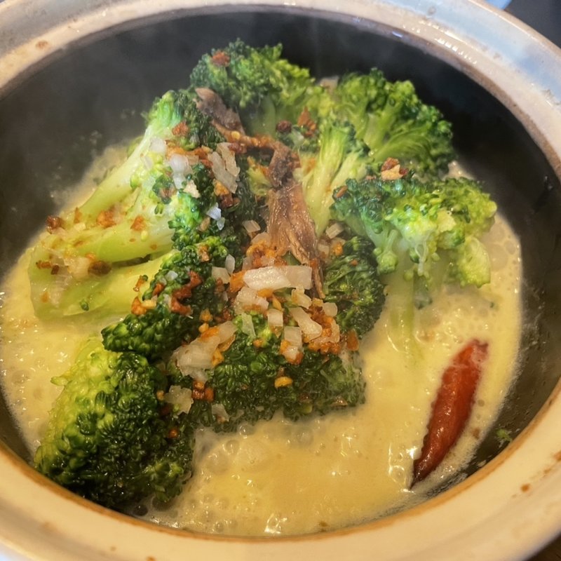 ブロッコリーガーリックボイル(KNOCK CUCINA BUONA ITALIANA 東京ミッドタウン店)