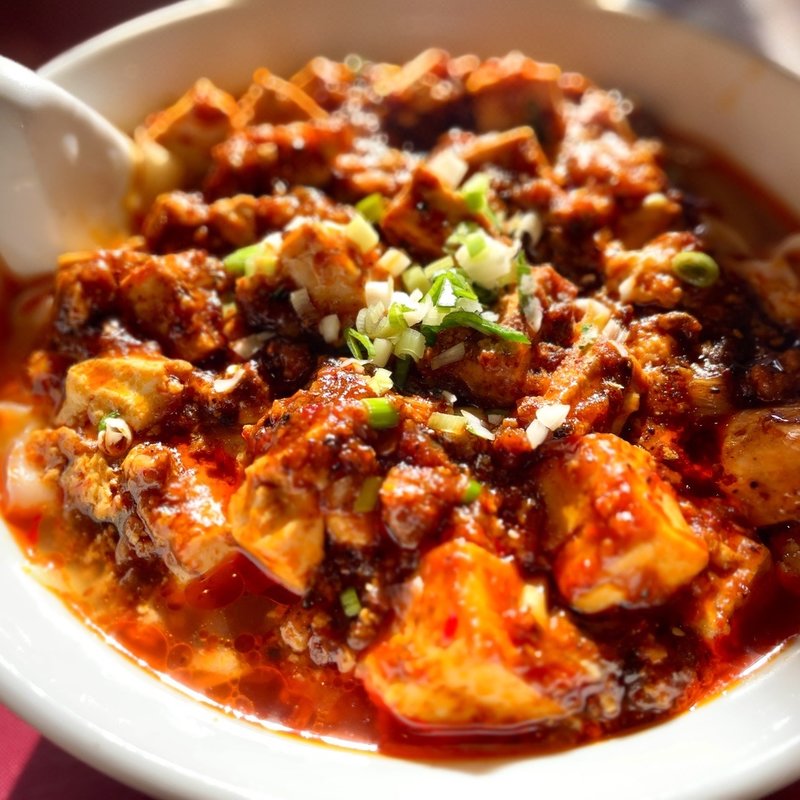 麻婆豆腐刀削麺(京華樓)