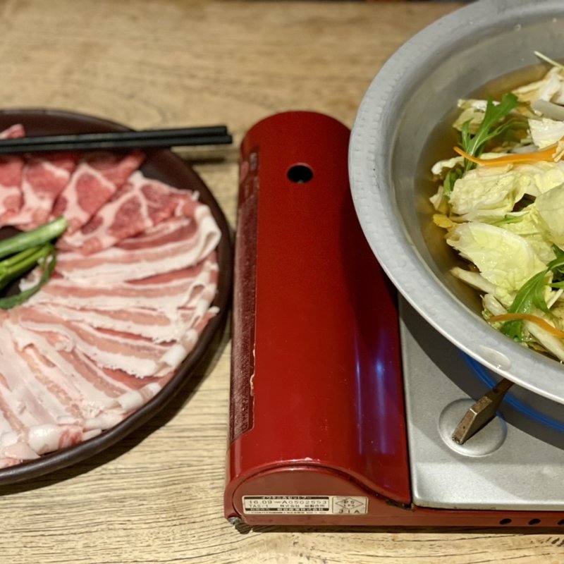 六穀豚しゃぶしゃぶ(たまがんぞう )