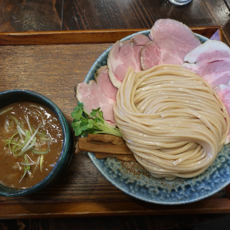 つけそば(並盛)(自家製麺若葉)
