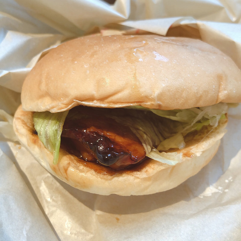 焼鳥バーガーセット(TORIKI BURGER 大井町店)