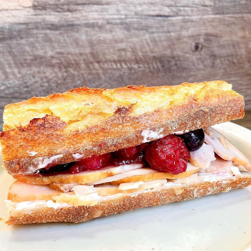 チキン&クリームチーズ(アカアマコーヒー 神楽坂)