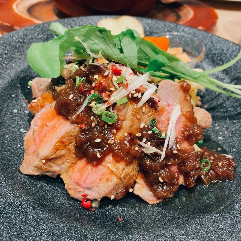 洋食屋さんの贅沢ステーキ　山わさび醤油(洋食コノヨシ　白石駅前店)