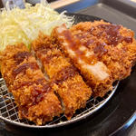 ヒレカツ定食(松のや 干隈店)