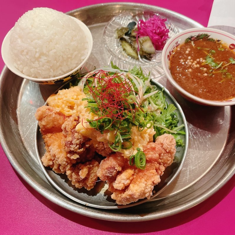 チキン南蛮定食(スパイスサロン バビルの塔)