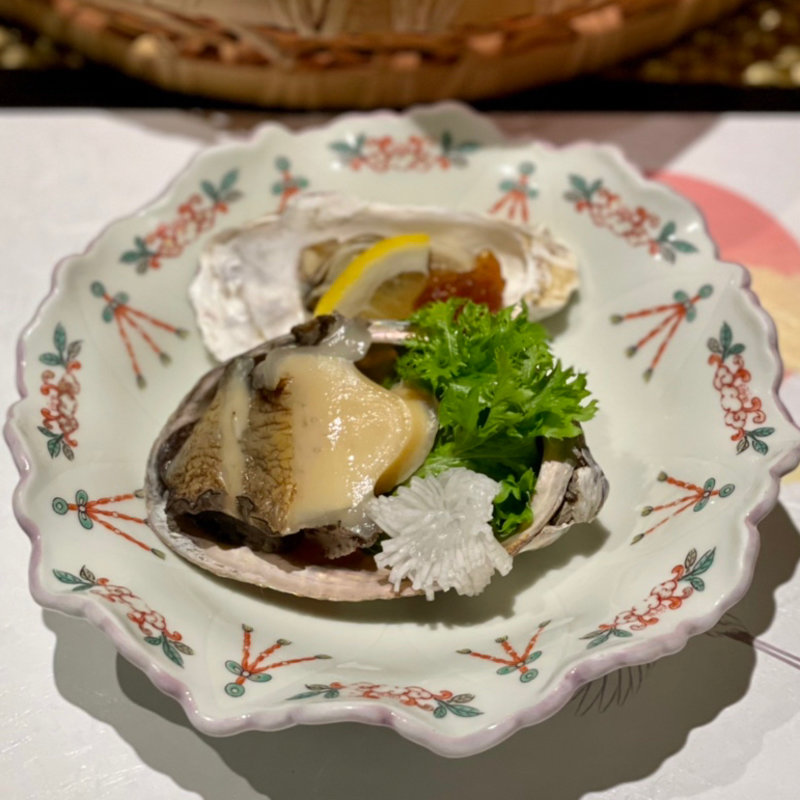 酢の物(鮑・牡蠣)(景勝館　漣亭 )