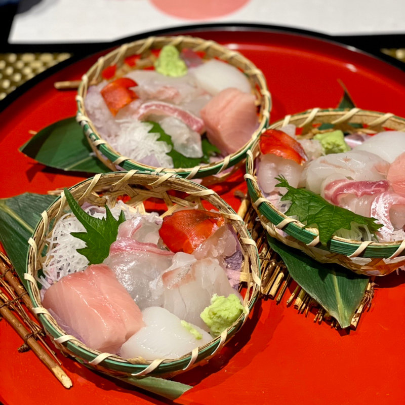 刺身盛り合わせ(景勝館　漣亭 )