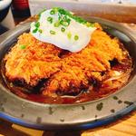味噌チキンマヨかつ定食(開花亭 谷山本店 （かいかてい）)