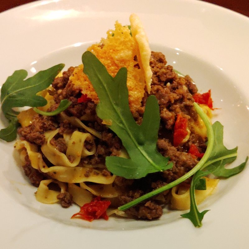 猪肉とマトンのラグー(ビストロ オオカミ2 Duex)