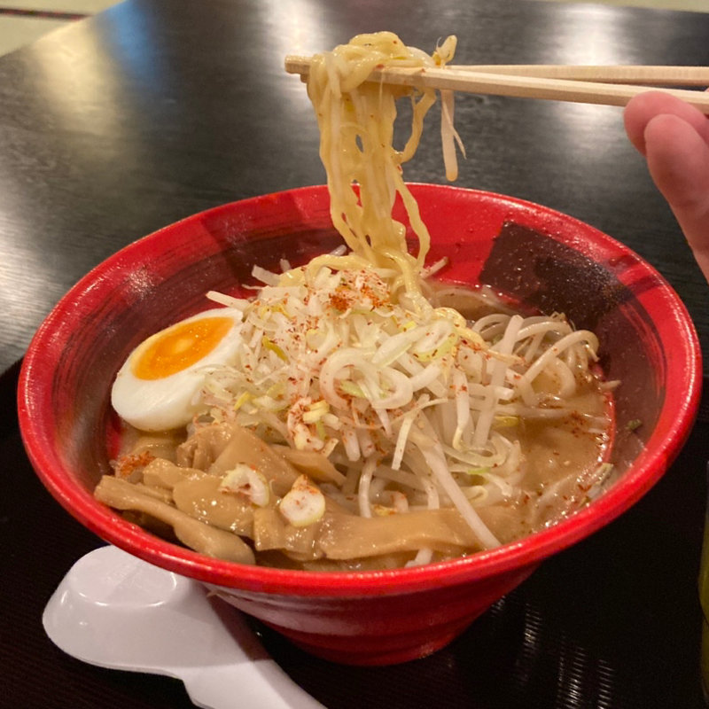 旨辛みそラーメン(大江戸温泉物語 浦安万華郷 ラーメンコーナー)