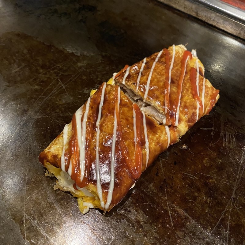 オムレットとん平焼(お好み焼 ゆかり 千日前店)
