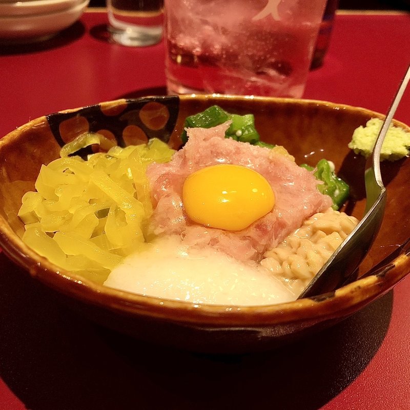 お通し(生きてる餃子バリス)