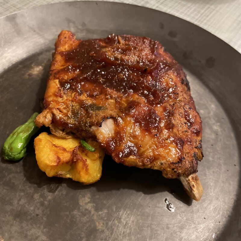 BBQポークスペアリブ(HIYORI Ocean resort)