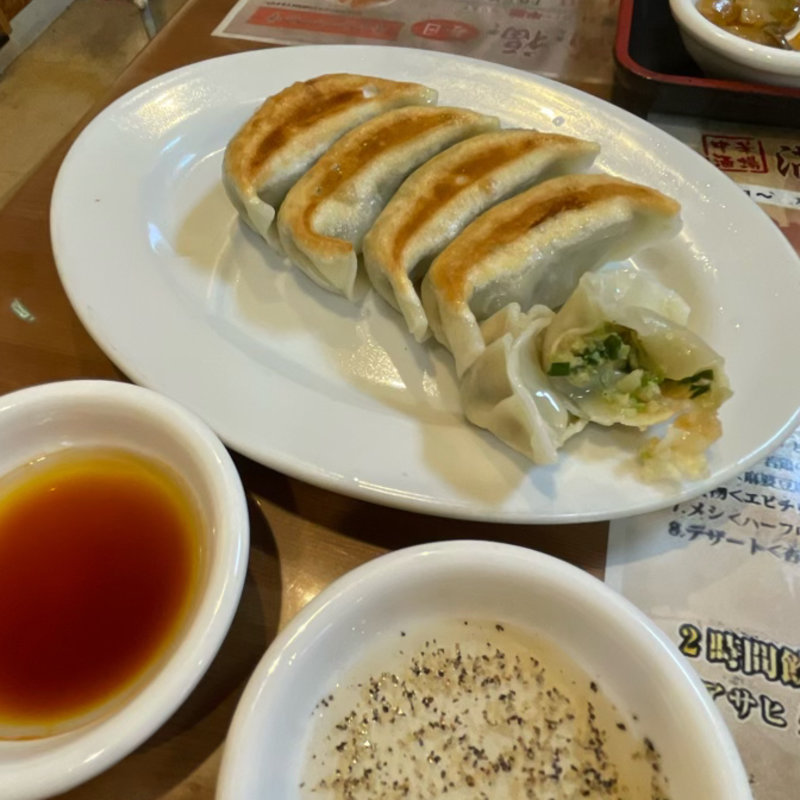 月曜は焼き餃子の日(満福 大船店)