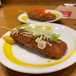 味噌串カツ(伝串 新時代 名駅柳橋店)