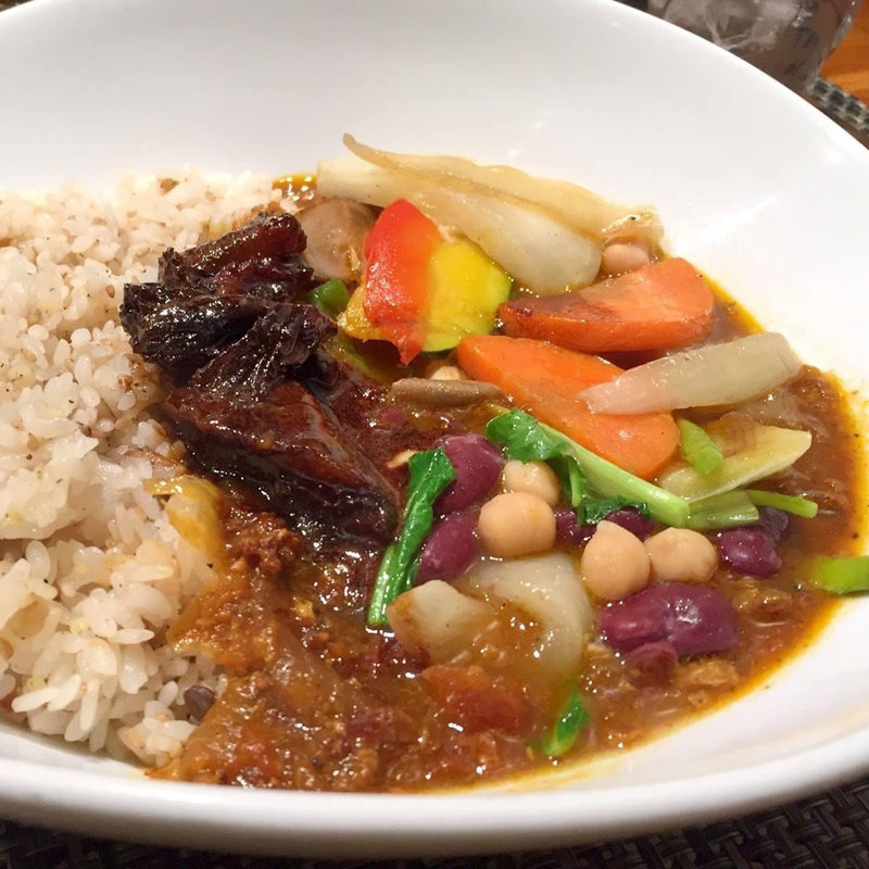 野菜フレンチカレー(フレンチカレー　スプーン)