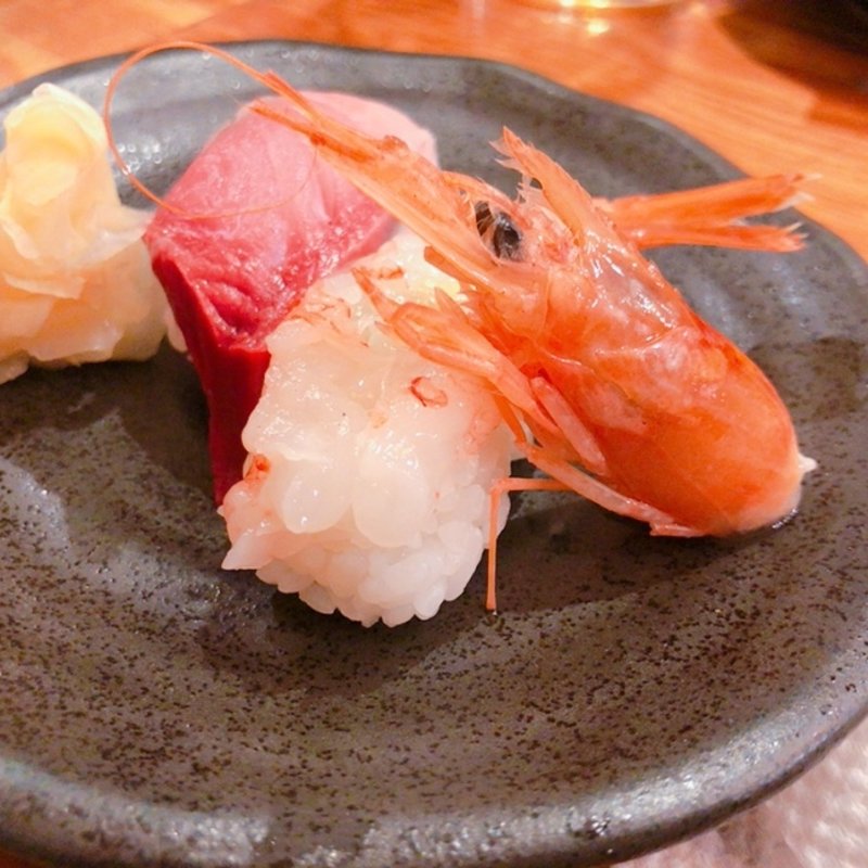 赤海老の握り(やたいや　 烏丸店 )