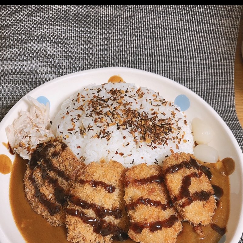 カツカレー(すえ☆pi亭)