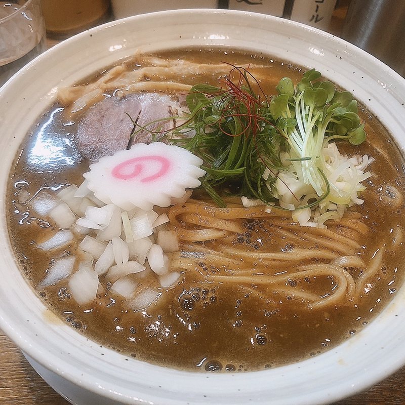 桐麺カレーinTKG(中華そば桐麺)