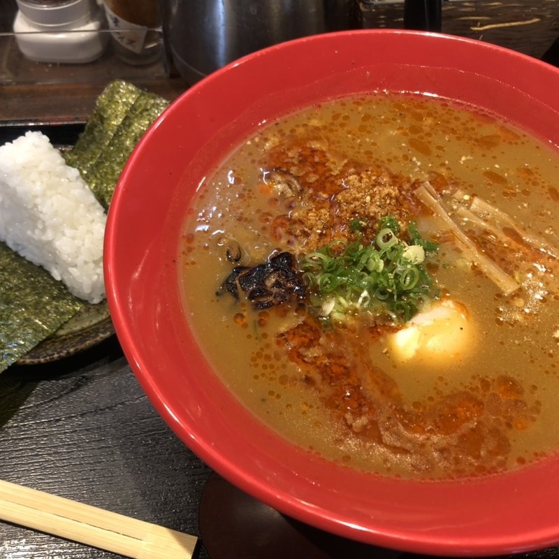 カレー坦々麺(楽山 )