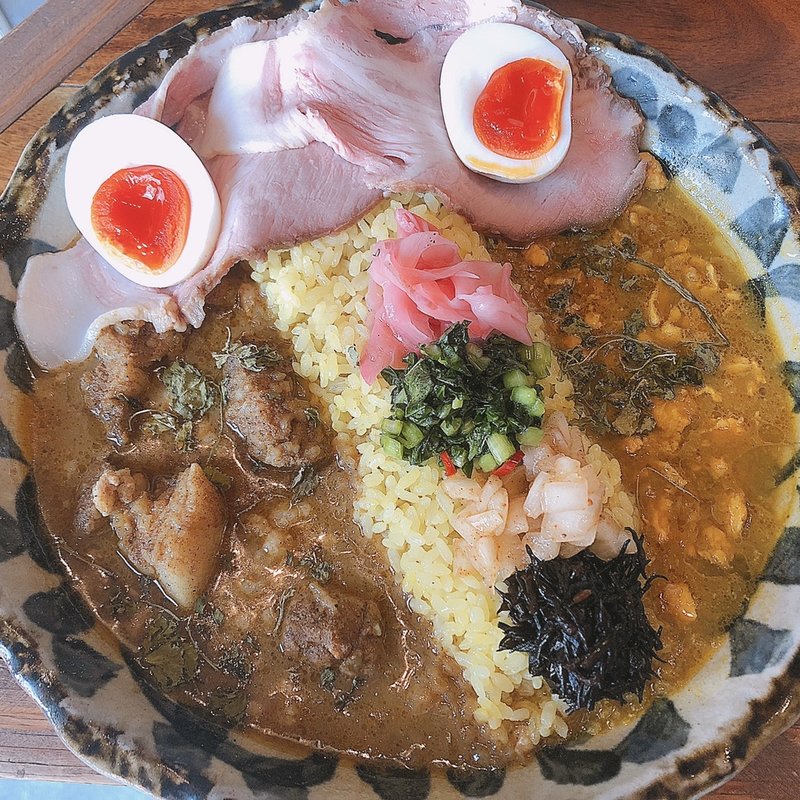 天下逸品祭り こっさり煮玉子ﾚｱﾁｬ2枚ﾄﾋﾟ(お出汁とスパイス 元祖 エレクトロニカレー)