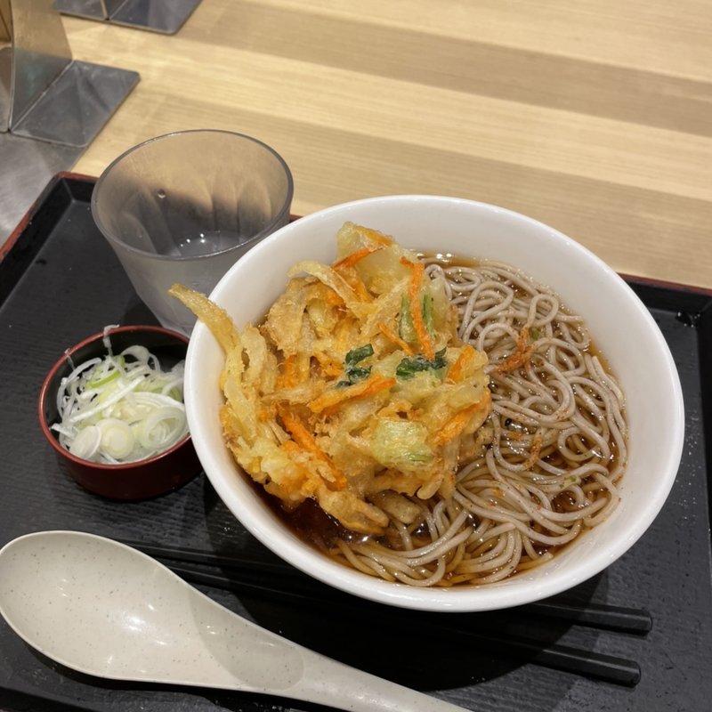 かき揚げそば(いろり庵きらく 川崎店)