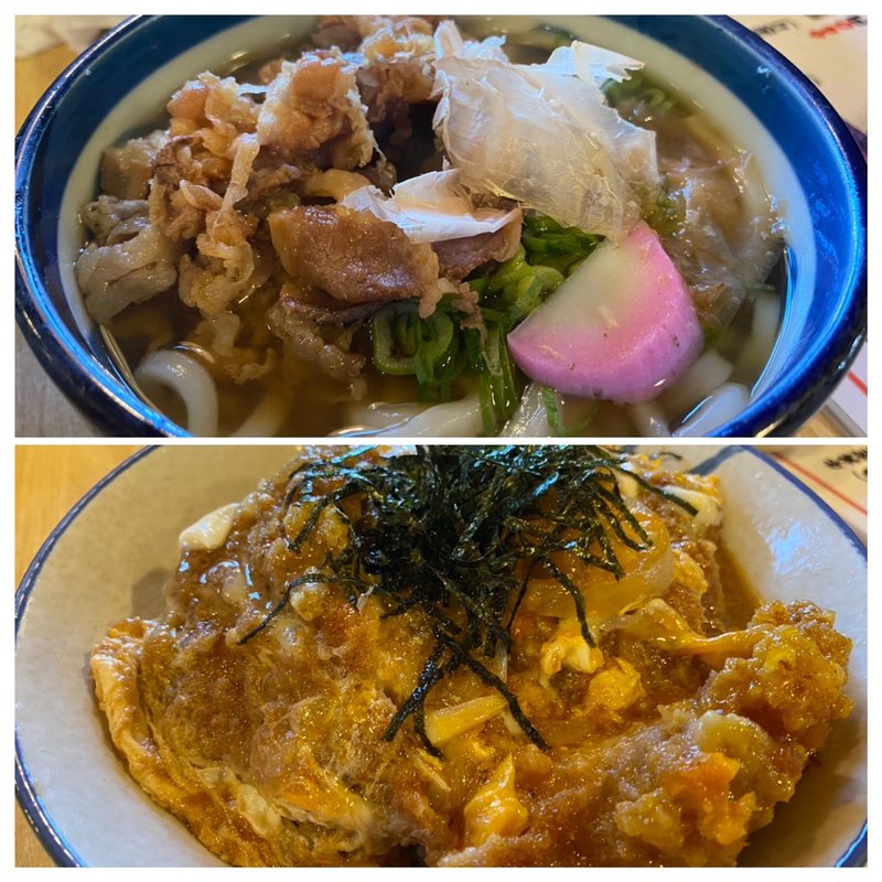 カツ丼定食＋肉トッピング(麺工房こうき )