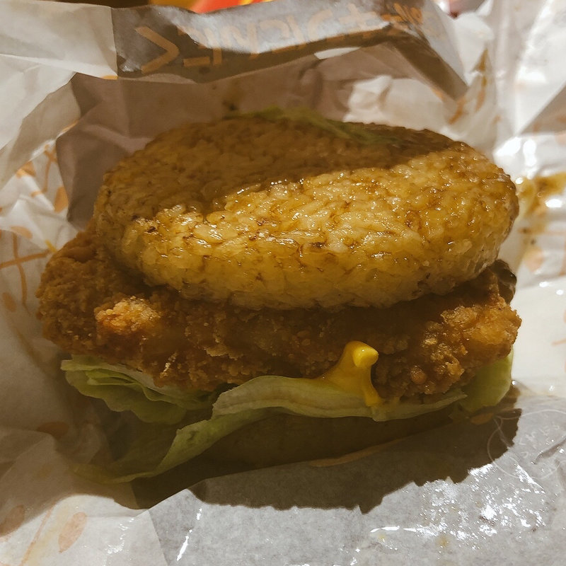 ごはんチキン にんにく黒胡椒(マクドナルド 神保町店 )