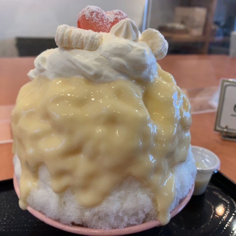 天使のかき氷(クラフトカフェ)