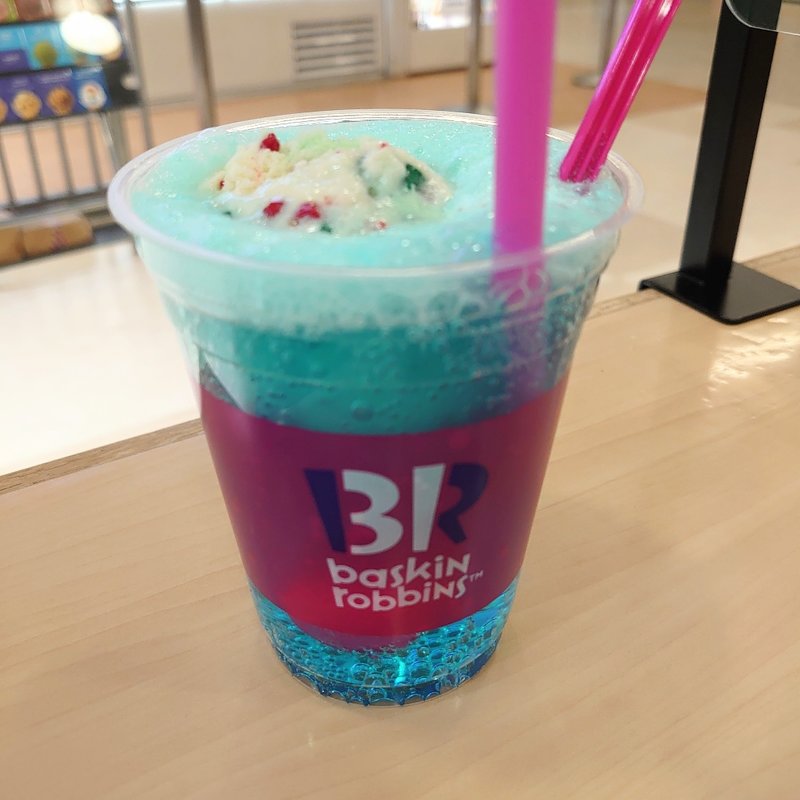 ポッピンブルーソーダ(サーティワンアイスクリーム イオンタウン真岡店 )