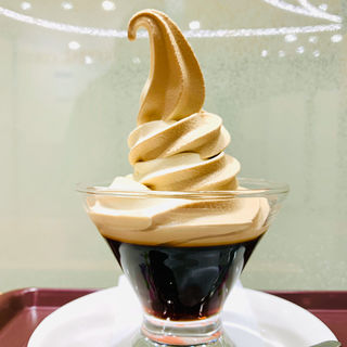 コーヒーゼリーソフト(キャピタルコーヒー 渋谷東急フードショー 渋谷マークシティ)