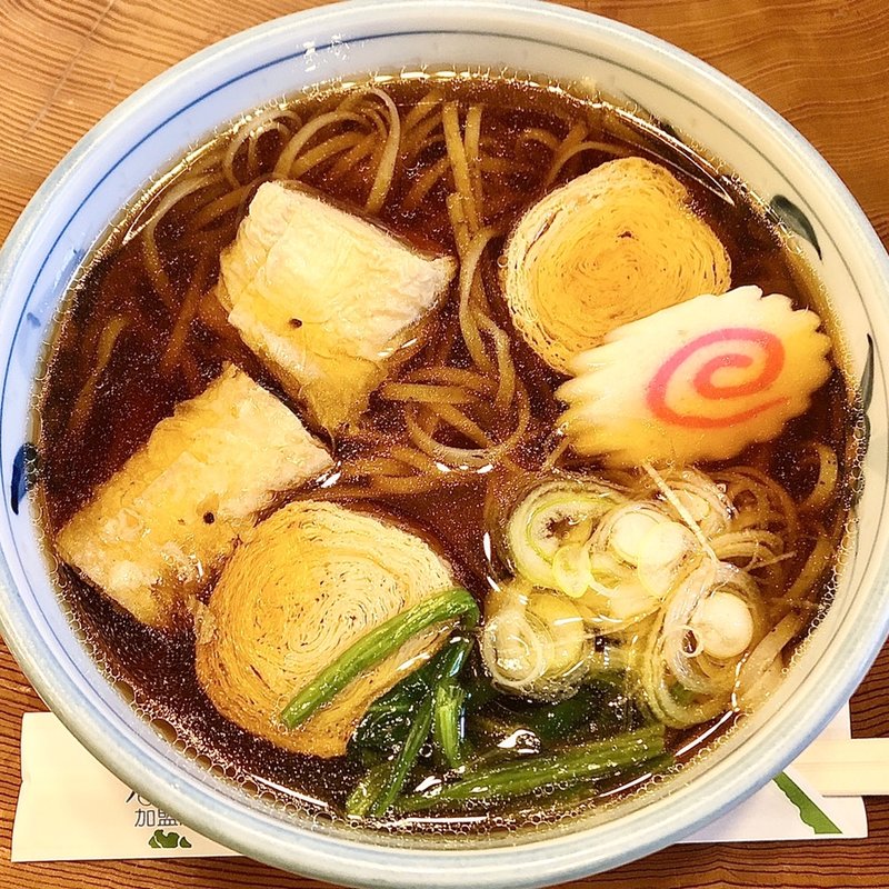 元祖 湯波そば(魚要 )