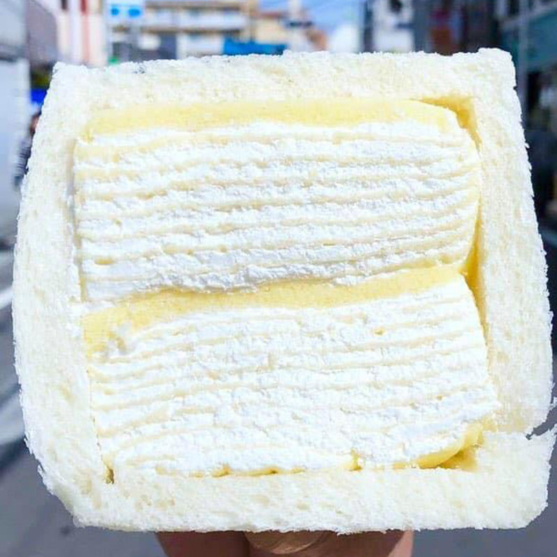 ミルクレープぱん(コーヒー＆トースト)