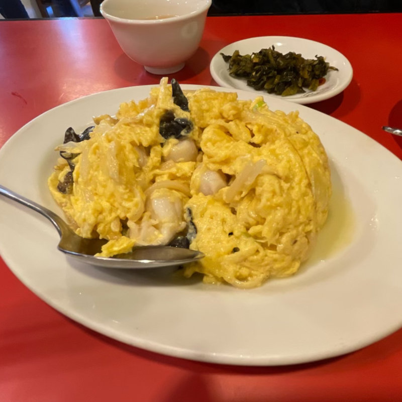 今週の定食(ライス・スープ・御新香付)(大三元酒家)