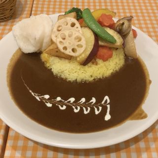 野菜カレー(カレーハウス すぷーん)
