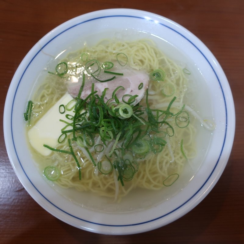 塩バターラーメン(いこいらーめん鳥之瀬店)