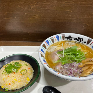煮干し吟醸ラーメン+ミニチャーハンセット