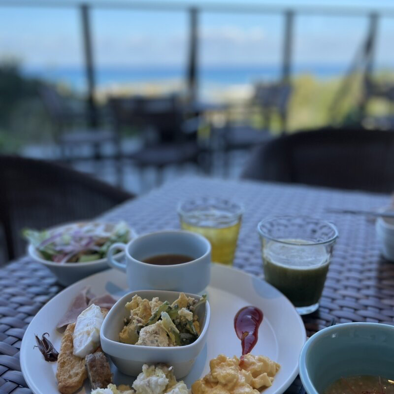 朝食バイキング(HIYORI Ocean resort)