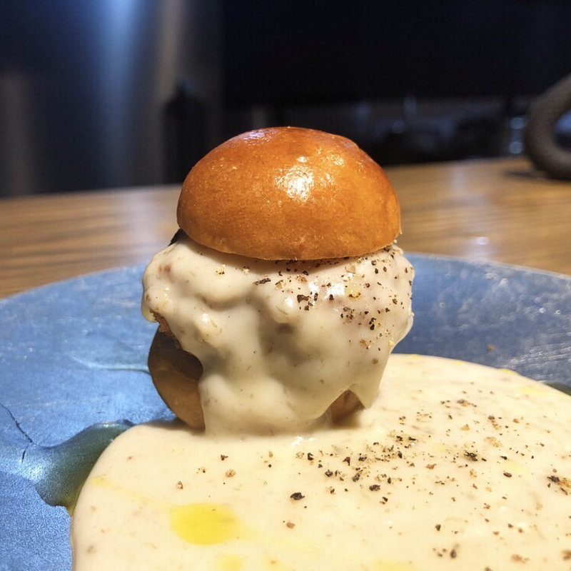 カニクリームコロッケバーガー(Dontsuki)