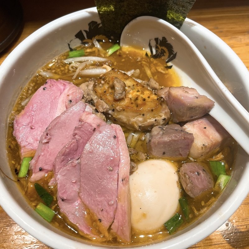 特製極フォアグラ味噌ラーメン(中華そば満鶏軒)