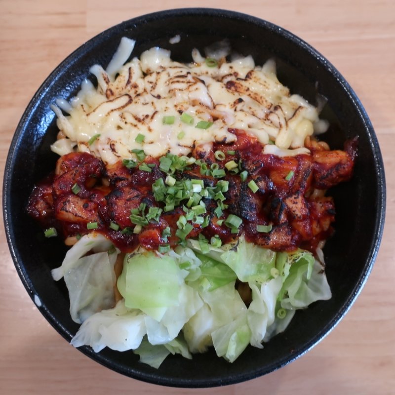 チーズ豚ッカルビ(マゼの極みTHE FATTON)