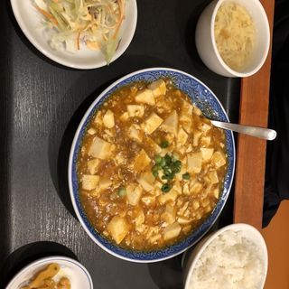 マーボー豆腐定食(廣聚隆)