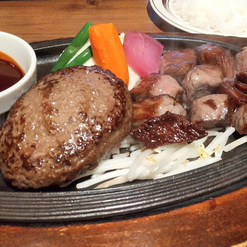 サイコロステーキコンボ(ミート矢澤 （ミートヤザワ）)