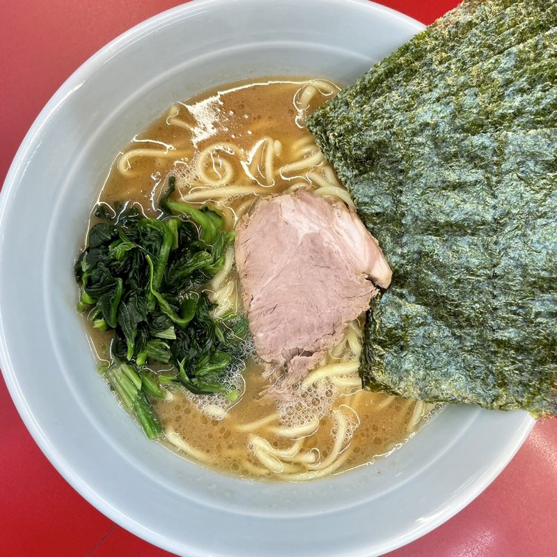 ラーメン並＋ほうれん草(堀田家)