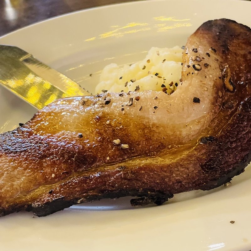 スモークベーコンステーキwithマッシュポテト(シェイクツリー バーガー＆バー （shake tree burger&bar）)