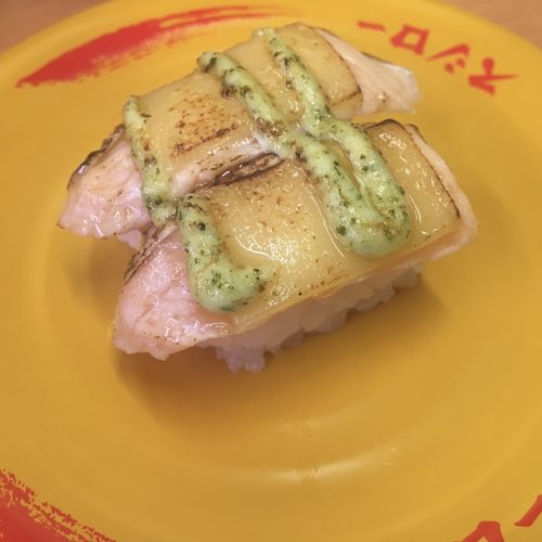 炙りサーモンバジルチーズ(スシロー 山形南店 )の口コミ一覧 | No.1の