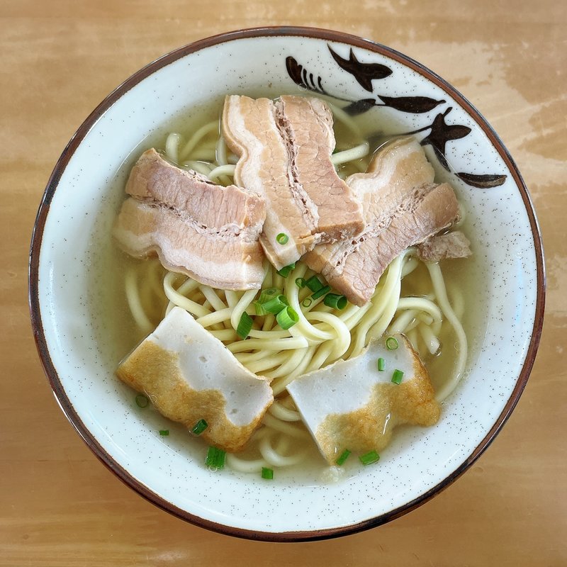 三枚肉そば(丸吉食堂 （まるよししょくどう）)